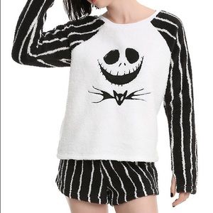 Nightmare before Christmas Sherpa pajama set